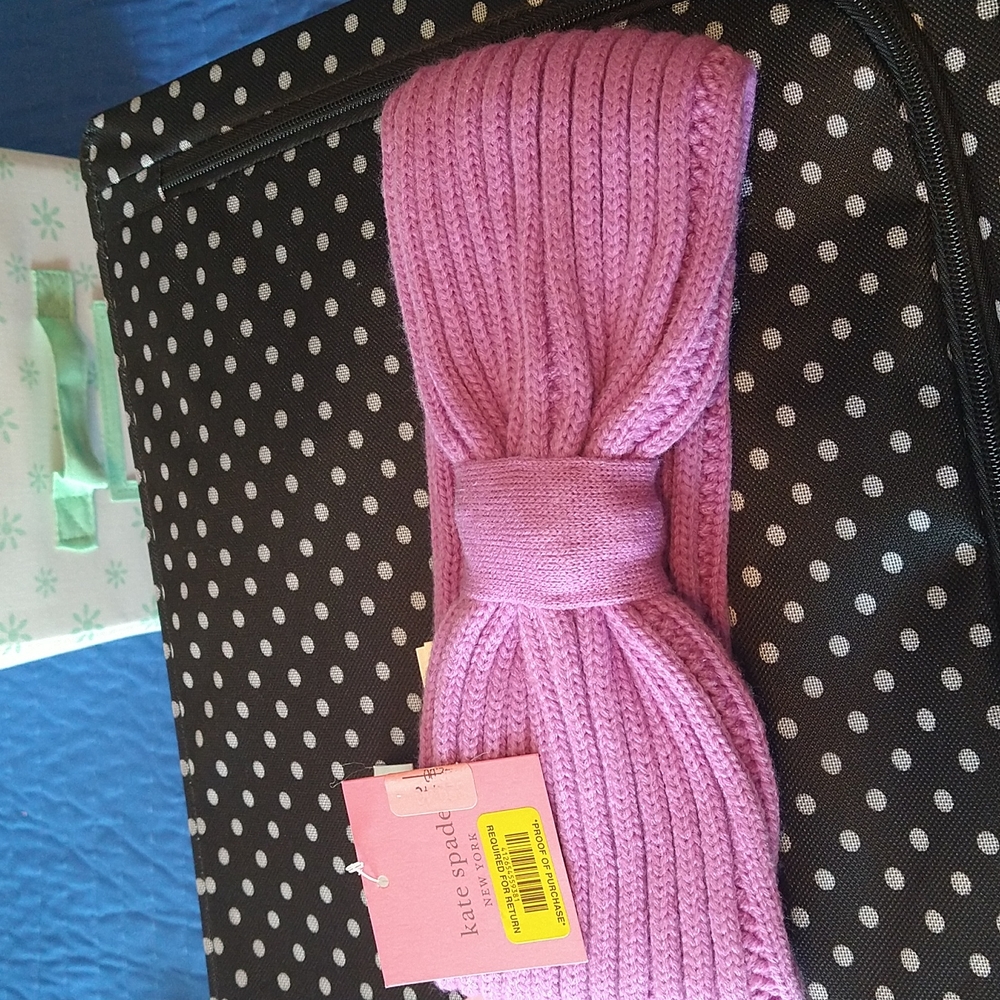 Kate Spade knit bow headband